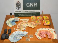 Reformado detido por tráfico de estupefacientes em Braga